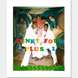 Funky Four Plus One Posters and Art